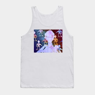 Dancing Skelly Birds Tank Top